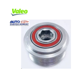 POLEA ALTERNADOR SUZUKI SX4 CHEVROLET MALIBU SISTEMA VALEO 6 CANALES  OEM.