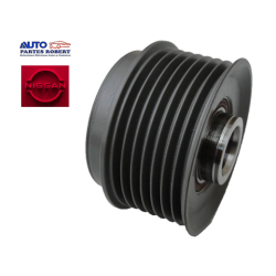 POLEA ALTERNADOR URVAN 2.5L SISTEMA MITSUBISHI CIRCUNFERENCIA GRANDE 7 HILOS  OEM. 24-81109