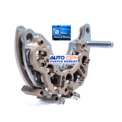 PORTA DIODO ALTERNADOR AVEO 2004-2017 PONTIAC G3 2005-2008 SUZUKI SWIFT 2004-2008 CON RESISTENCIA O DIODO NEGROS REFORZADO NOTA 