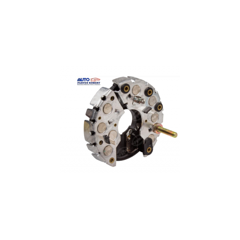 PORTA DIODO ALTERNADOR CARIBE ATLANTIC A2 MK2 GOLF JETTA A3 MK3 90 AMPERES 12 VOLTS MEDIDA 120mm OEM. IBR351