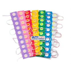 TIRA LED COB MODULO CIRCULO COLOR AMARILLO UNIVERSAL 2.4 WATS 1 FUNCION  OEM.