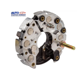 PORTA DIODO ALTERNADOR CARIBE ATLANTIC A2 MK2 GOLF JETTA A3 MK3 90 AMPERES 12 VOLTS MEDIDA 120mm OEM. IBR351