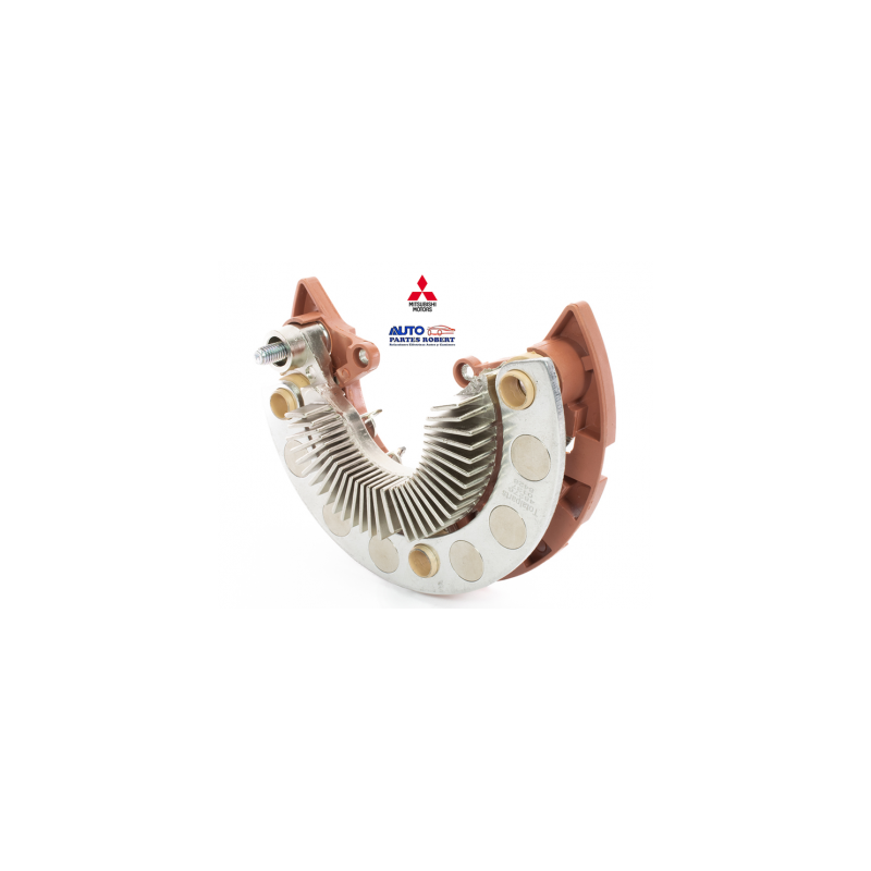 PORTA DIODO ALTERNADOR MITSUBISHI MAZDA 3 MAZDA 6 GRAN VITARA SUZUKI 12V 100 AMPERS  SISTEMA MITSUBISHI OEM. IMR122204