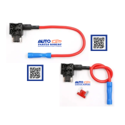 PORTA FUSIBLE CON TOMA DE CORRIENTE FUSIBLE MICRO MINI MINI OEM.