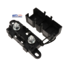 PORTA FUSIBLE MEGA 300 AMPERES  60 VOLTS TEMPERATURA -40 C A  125 C TAMAÑO 130X43X43mm REFORZADO  OEM.
