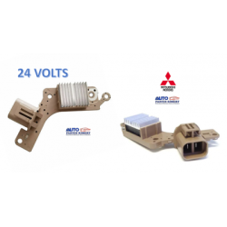 REGULADOR ALTERNADOR CATERPILLAR SISTEMA MITSUBISHI 24 VOLTS 2 TERMINALES EQUIPO PESADO  OEM. IM843 VRH2009-77 A866X26970 A866X2