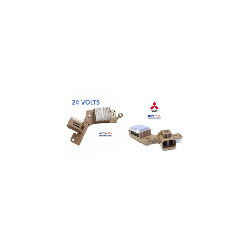 REGULADOR ALTERNADOR CATERPILLAR SISTEMA MITSUBISHI 24 VOLTS 2 TERMINALES EQUIPO PESADO  OEM. IM843 VRH2009-77 A866X26970 A866X2