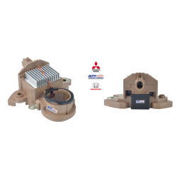 REGULADOR ALTERNADOR MITSUBISHI HONDA ACCORD 1 TERMINAL 12 VOLTS  OEM. IM624 31150-8A2-A01 7005401D