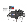 REGULADOR ALTERNADOR SILVERADO CHEVROLET SISTEMA BOSCH TIPO VAMPIRO 4 TERMINALES 12 VOLTS  OEM. F 00M 145 330