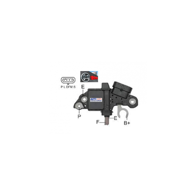 REGULADOR ALTERNADOR SILVERADO CHEVROLET SISTEMA BOSCH TIPO VAMPIRO 4 TERMINALES 12 VOLTS  OEM. F 00M 145 330