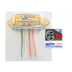 REGULADOR ALTERNADOR UNIVERSAL 4 PUNTAS SUSTITUYE FORD CHEVROLET DODGE GENERADOR VW BOSCH  OEM. 1987MN0192