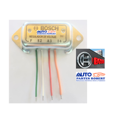 REGULADOR ALTERNADOR UNIVERSAL 4 PUNTAS SUSTITUYE FORD CHEVROLET DODGE GENERADOR VW BOSCH  OEM. 1987MN0192