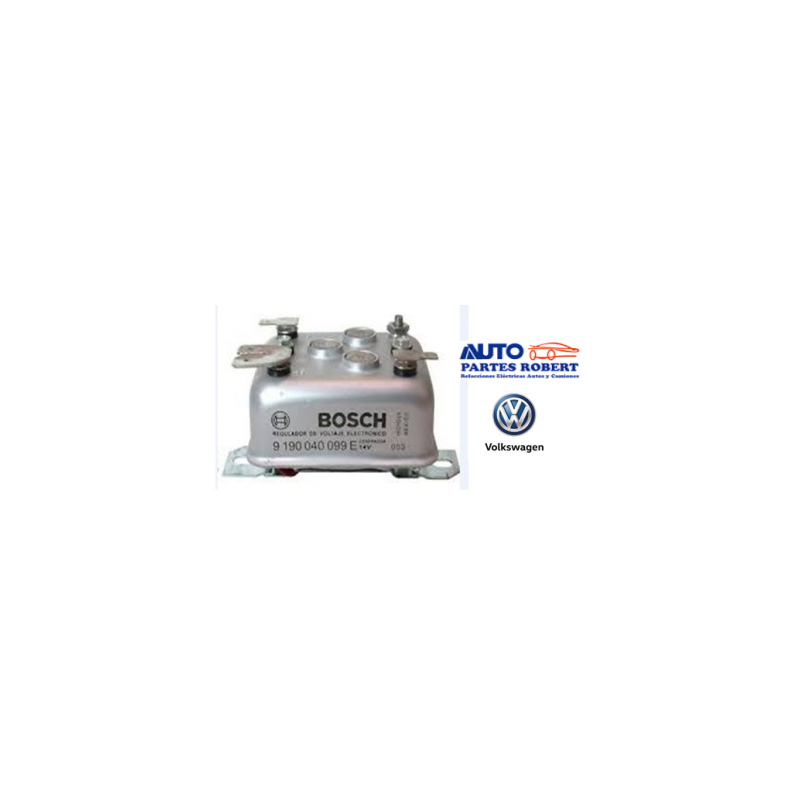 REGULADOR GENERADOR VW SEDAN  1600 COMBI 12 VOLTS BOSCH  OEM.9 190 040 099 E IB390