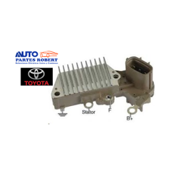 REGULADOR TOYOTA NIPPONDENSO 3 TERMINALES 12 VOLTS  OEM. IN440 IN450