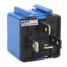 RELEVADOR 5-TERMINALES UNIVERSAL REFORZADO 40A 60A 12V AZUL OEM.