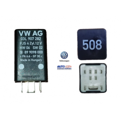 RELEVADOR 508 VW AUDI SEAT CUPRA PRECALENTADOR DE BUJIAS INCANDESENTES VEHICULOS DIESEL TDI 9 TERMINALES 12 VOLTS APLICA : 457 5