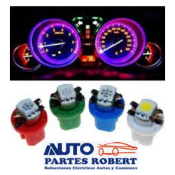 SOCKET TABLERO FOCO LED BLANCO OEM. T5