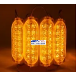 TIRA LED TIPO CHIP 3 LED COLOR AMARILLO EXCELENTE ILUMINACION  OEM.