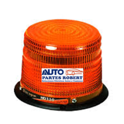 TORRETA AMBAR MEDIANA PREVENTIVA 3 WATS 12-24 VOLTS ESTROBO USO RUDO MAQUINARIA PESADA   OEM.