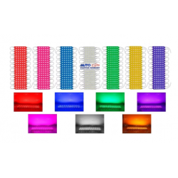 TIRA LED MODULO RECORTABLE VERDE 5 LED OEM.
