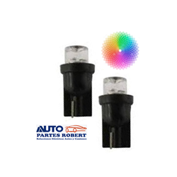 FOCO LED 158 7 COLORES JUEGO 2 PIEZAS
