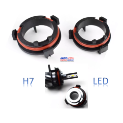 ADAPTADOR FOCO H7 LED MATERIAL PLASTICO VW GOL CAVEIRO POLO MAZDA  OEM. 87645