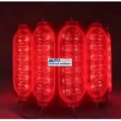 TIRA LED TIPO CHIP 3 LED COLOR ROJO EXCELENTE ILUMINACION  OEM.